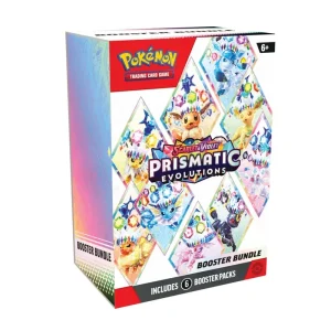 Pokémon Prismatic Evolutions Booster Bundle met 6 booster packs