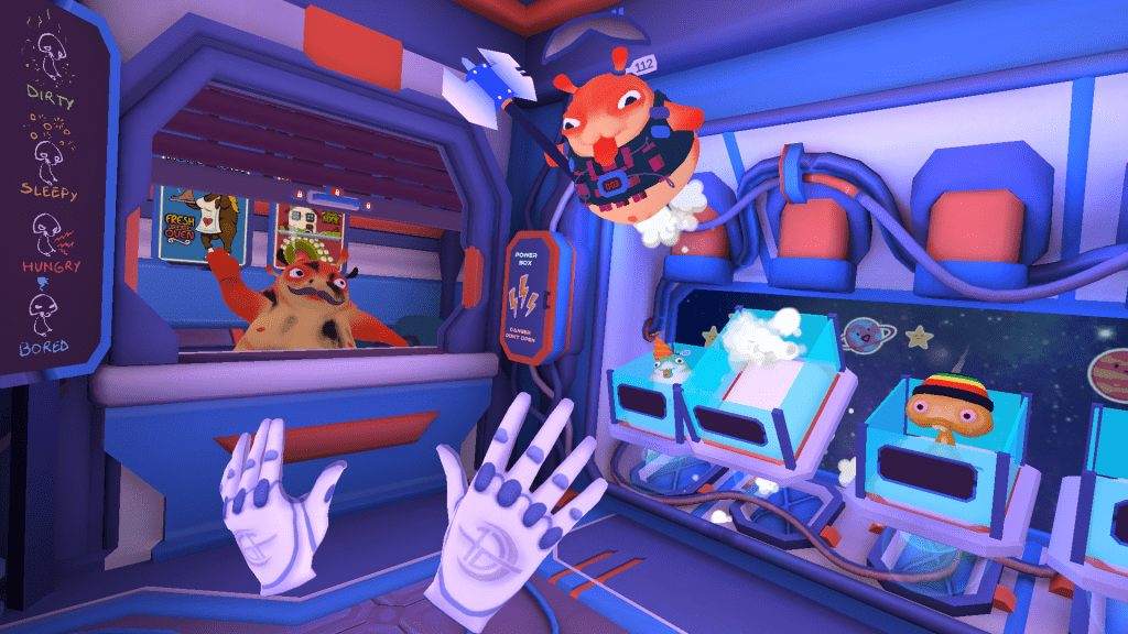 Space Control VR game