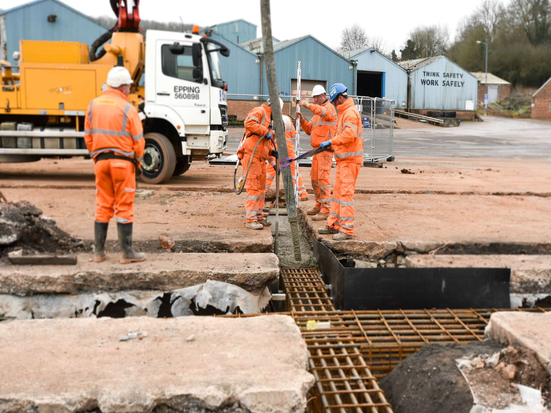 Men Pouring