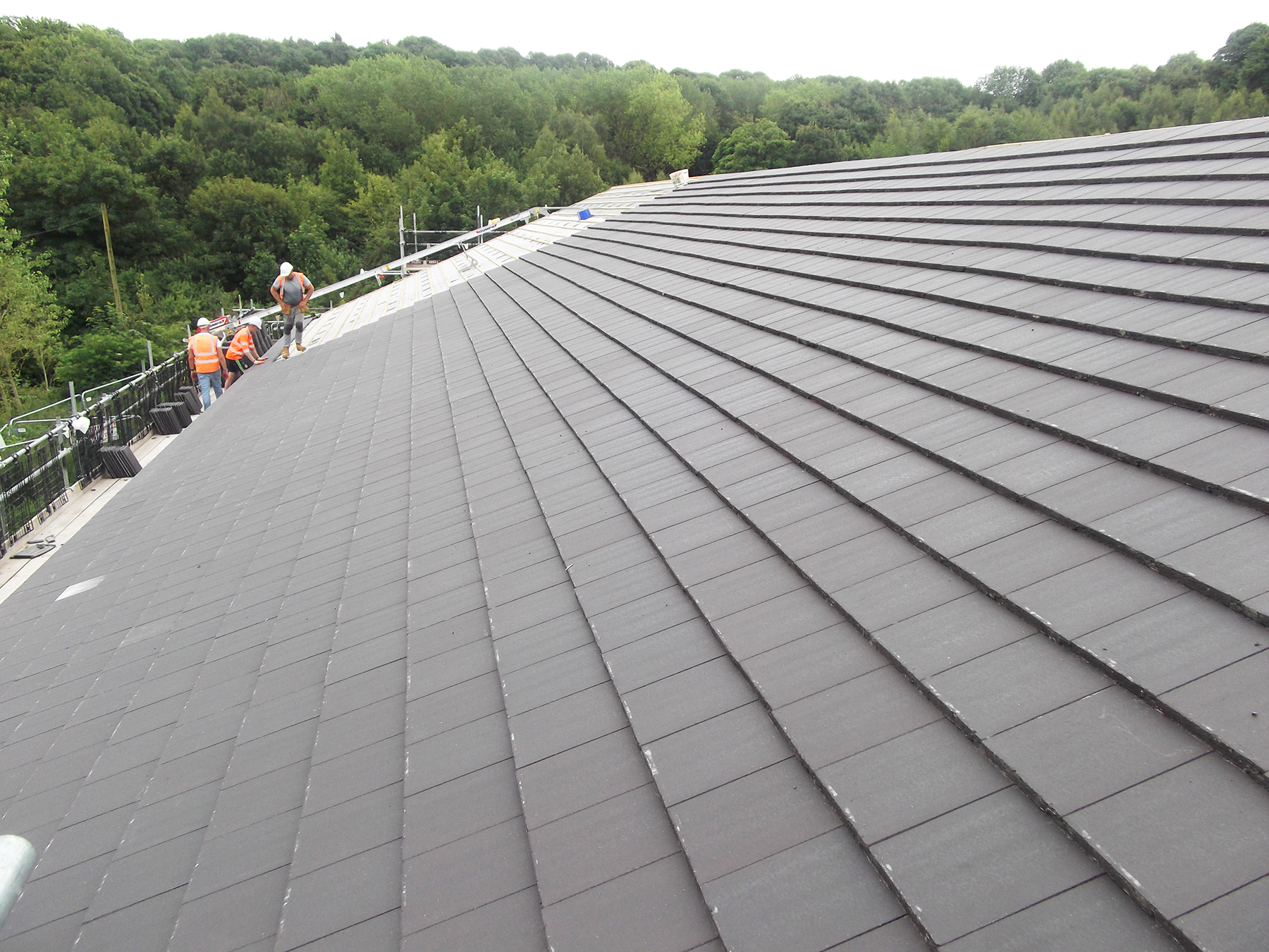 Tiled roof at fauld