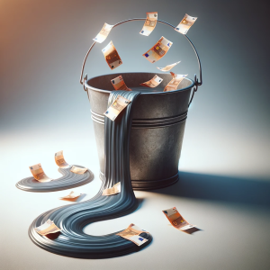 Miljoonat eurot valuvat hukkaan