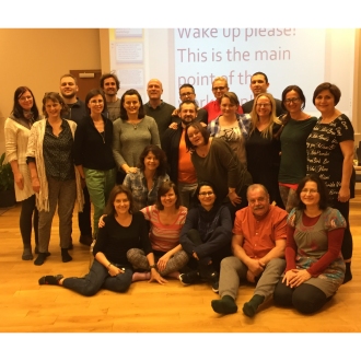 Workshop for uddannede TRE providere med Michael Morin Nissen i Warszawa 2016