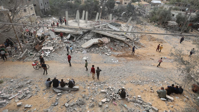 Les armes américaines fournies à Israël ont converti Gaza en un tas de décombres.