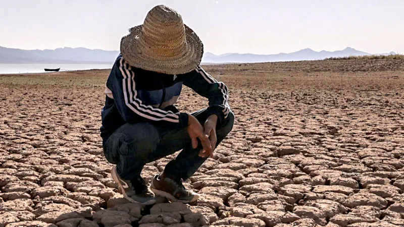 Sécheresse au Maroc : des images satellite montrent que le réservoir vital d’Al Massira est en train de rétrécir