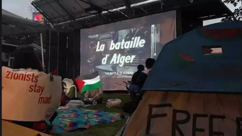 « La Bataille d’Alger » projetée par les protestataires dans les universités américaines