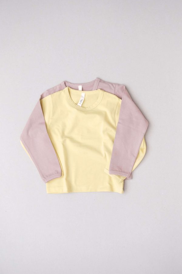 the sleep set in mushroom & Yellow by the brand Summer & Storm