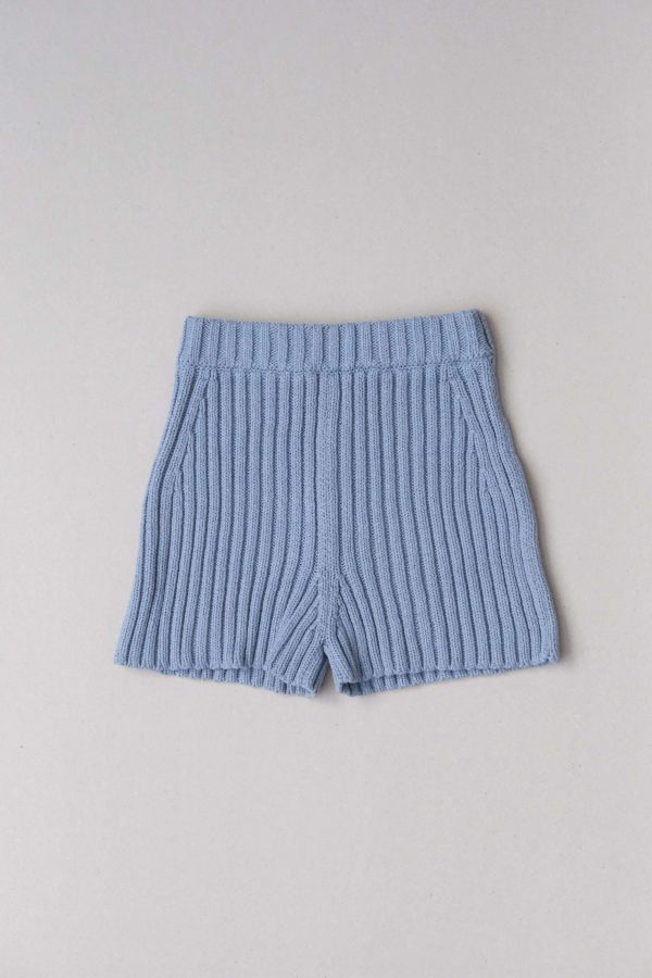 the Pilnatis Shorts in Blue by the brand The Knotty Ones