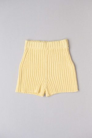 the Pilnatis Shorts in Lemon by The Knotty Ones