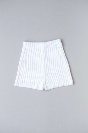 the Pilnatis Shorts in Off-White by The Knotty Ones