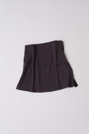 flatlay of the Ona Skirt in Charcoal by the brand Bahhgoose