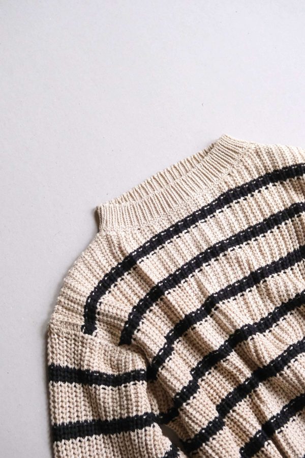 the striped Maria Knit by the brand The Bare Road