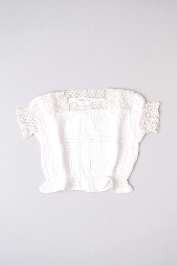 the Dana Top in Undyed by the brand Yoli & Otis