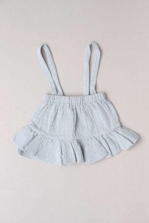 the Romeo Skirt in Duck Egg Blue by the brand Yoli & Otis