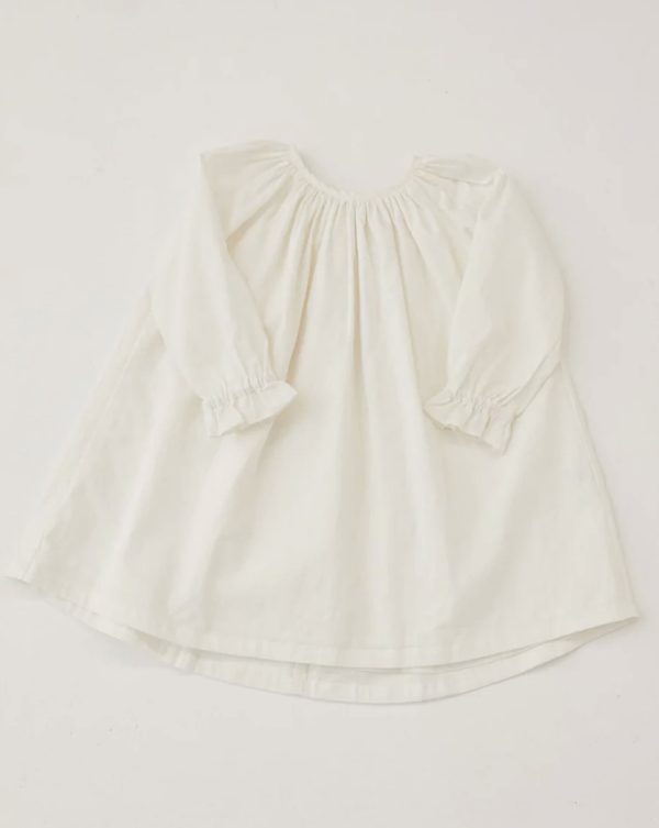 the Eadie Smock in Shell Linen by the brand Daughter, curated by Morsel Store