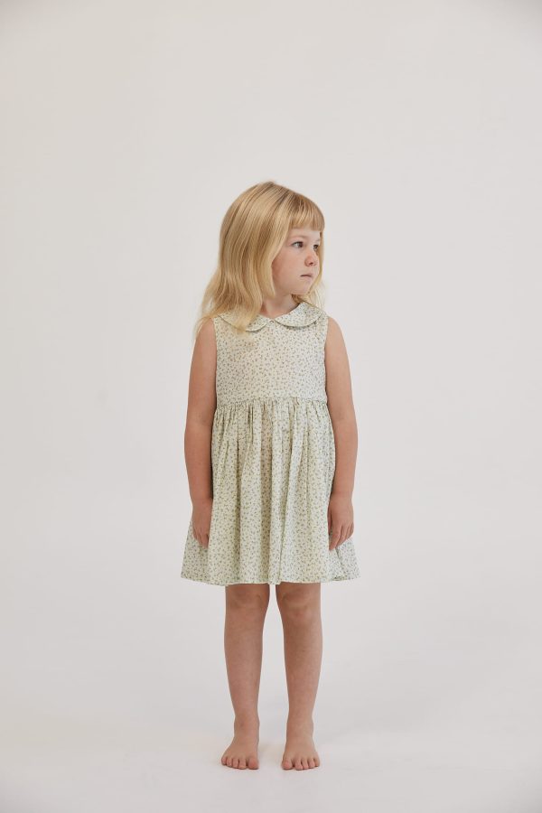 the Sunday Dress in Forget Me Not by the brand Daughter, curated by Morsel Store
