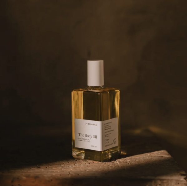 the Body Oil by the brand Liv Botanics, curated by Morsel Store