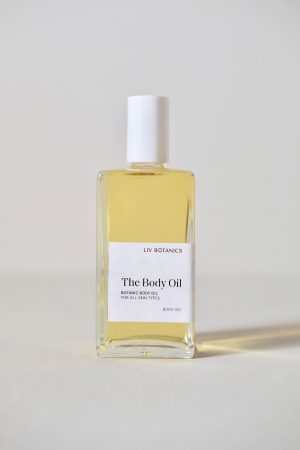 the Body Oil by the brand Liv Botanics, curated by Morsel Store