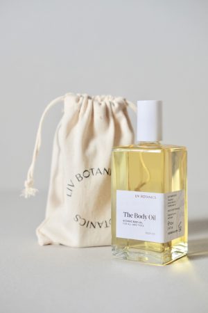 the Body Oil by the brand Liv Botanics, curated by Morsel Store