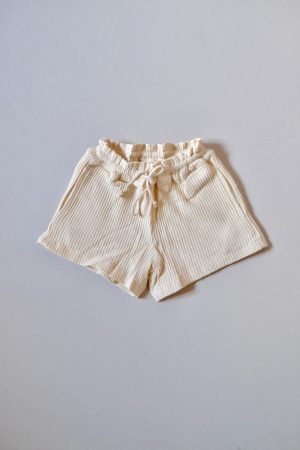 the Bruno Short in cotton Vanilla Waffle fabric by the Australian brand House of Paloma, curated by Morsel Store
