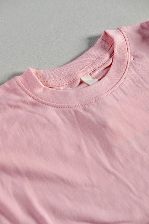 the Oversized Tee in Bubblegum Pink by the brand Summer and Storm, curated by Morsel Store