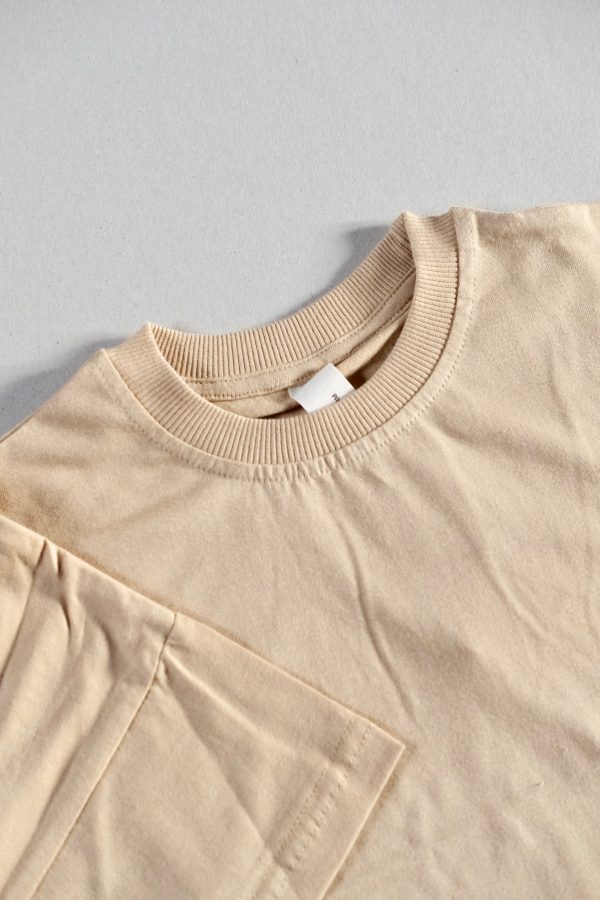 the Oversized Tee in Ginger by the brand Summer and Storm, curated by Morsel Store