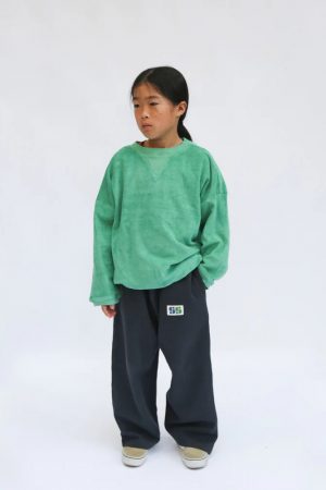 the Relaxed Track Pants in Ebony by Summer and Storm on morsel-store.com