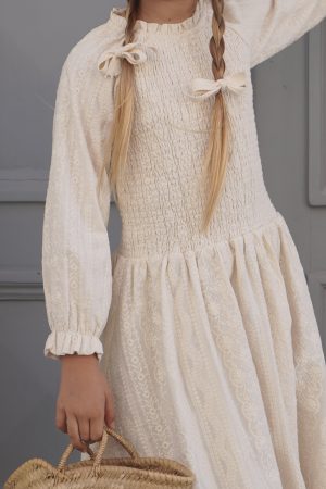 the Bianca Dress in Heirloom Lace by House of Paloma on morsel-store.com