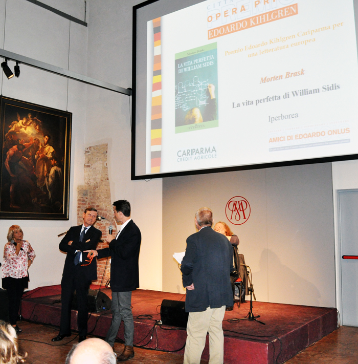 Brask awarded “Edoardo Kihlgren” prize for European literature