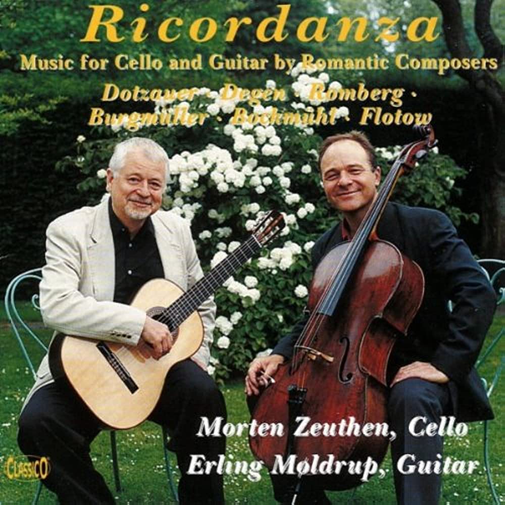 Ricordanza Music For Cello and Guitar
