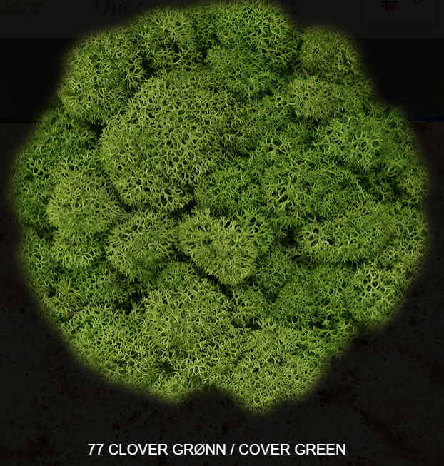 Rensdyrmos, Cover Green-image