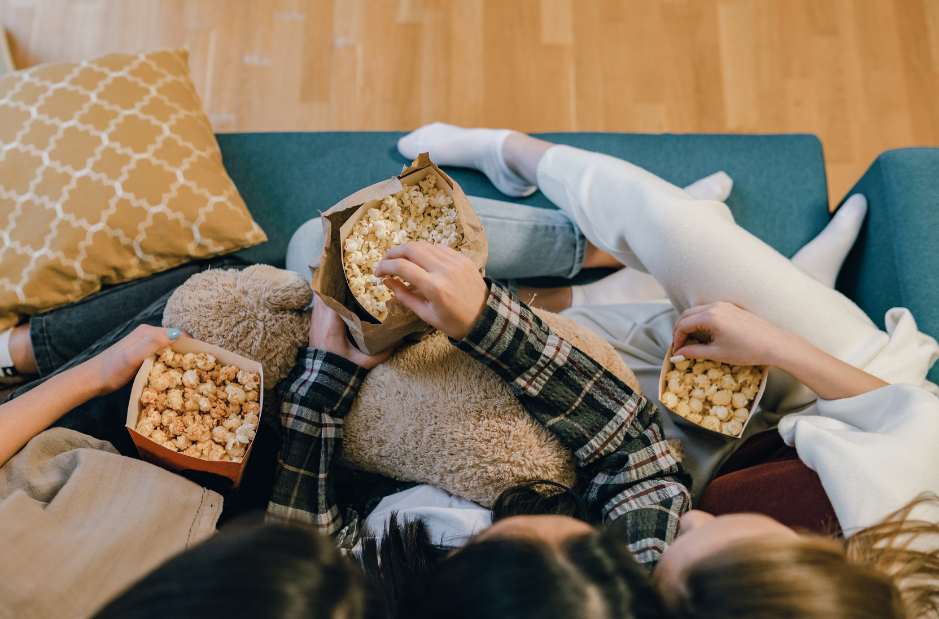 hygge På ski med klassen