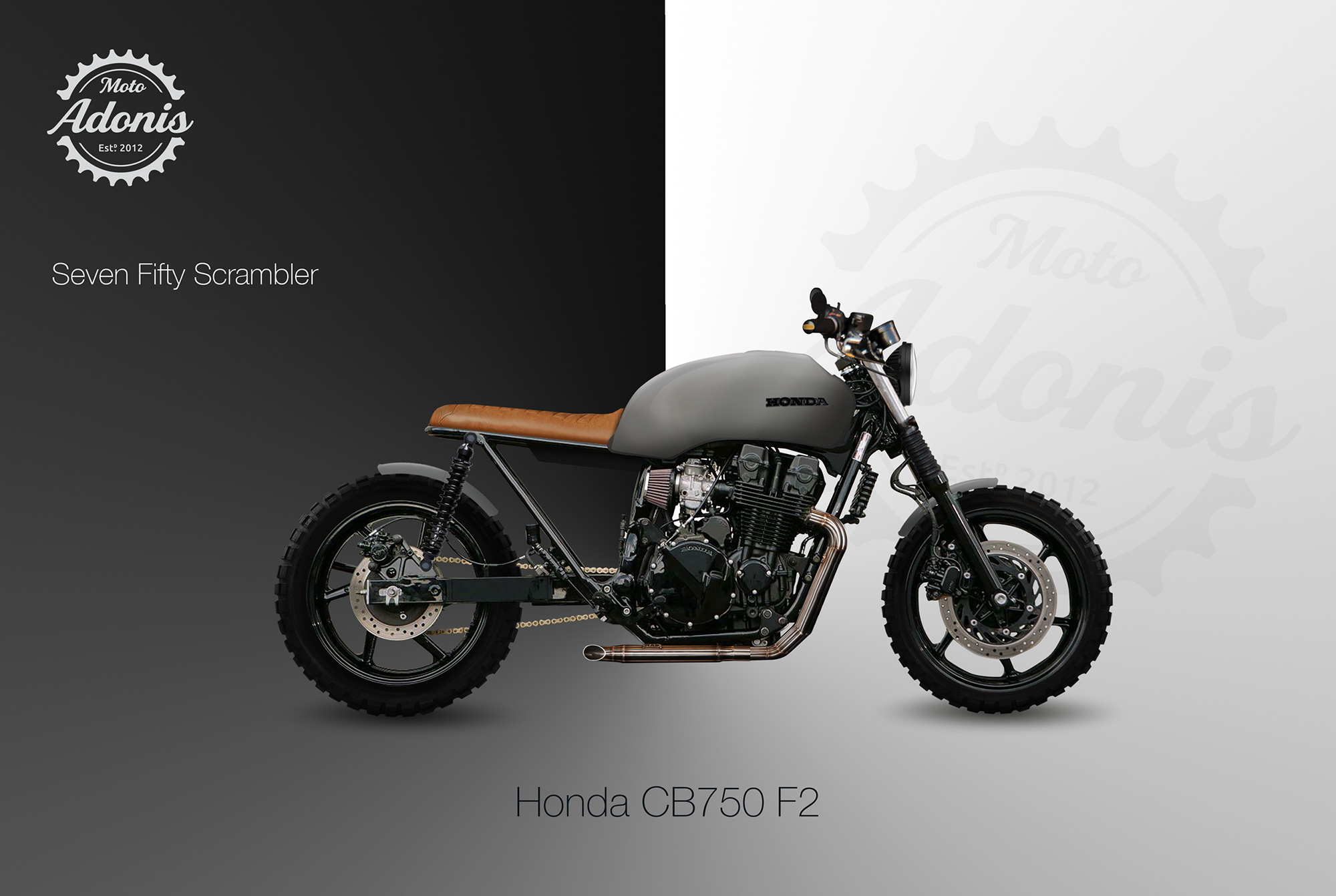 Honda cb 750 store seven fifty scrambler