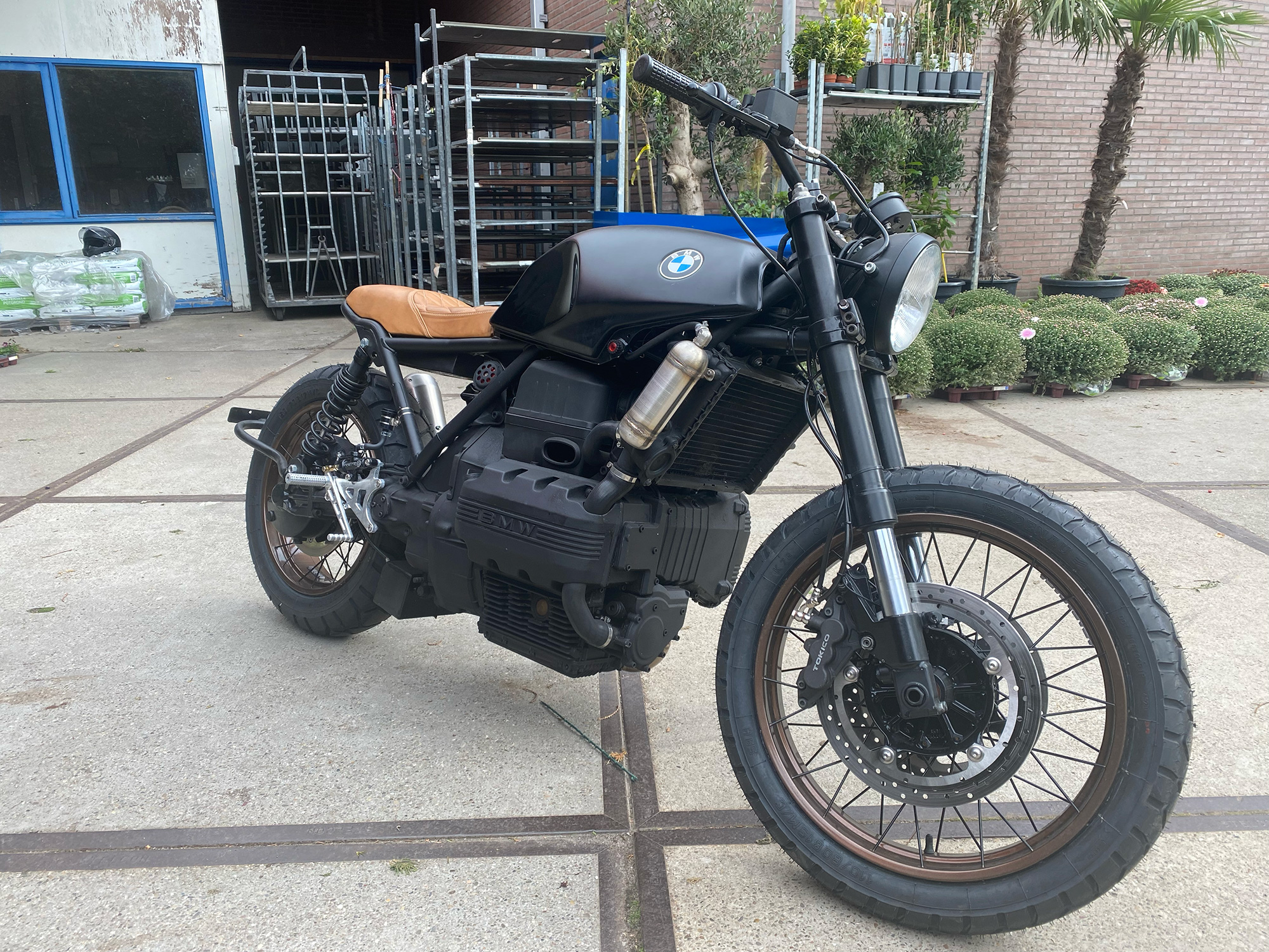 moto bmw k75 cafe racer