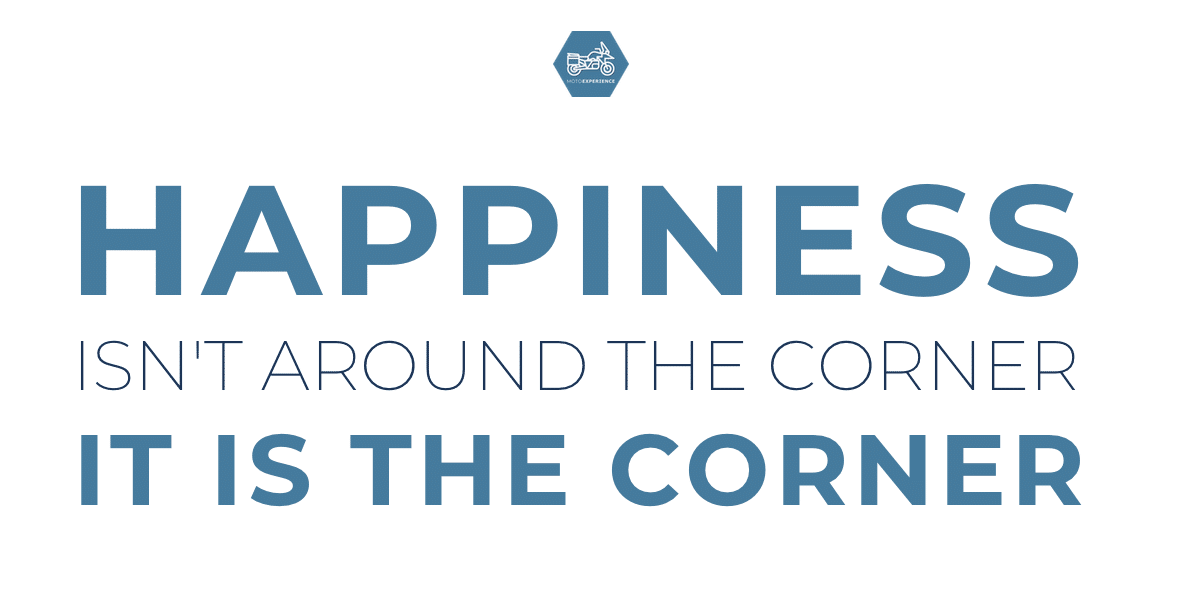 happiness in the corner