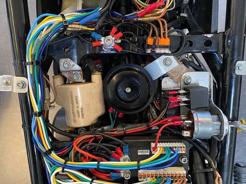 Wiring loom finished … – Motorcycle Life