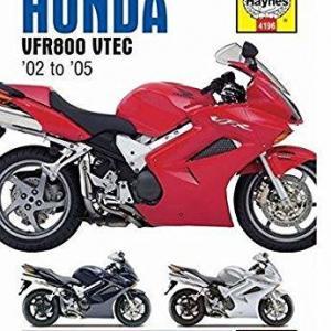 Haynes manual Honda VFR800 VTEC 02-05
