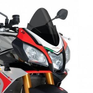 PUIG MÖRKTONAT KÅPGLAS +30mm APRILIA TUONO V4 RR/FACTORY 15-20 + TUONO 125 17-24
