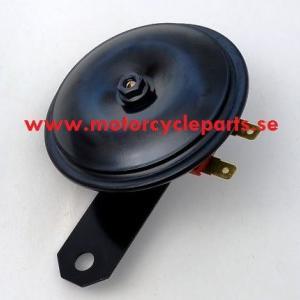 Horn / Tuta 12 Volt 90mm svart universal