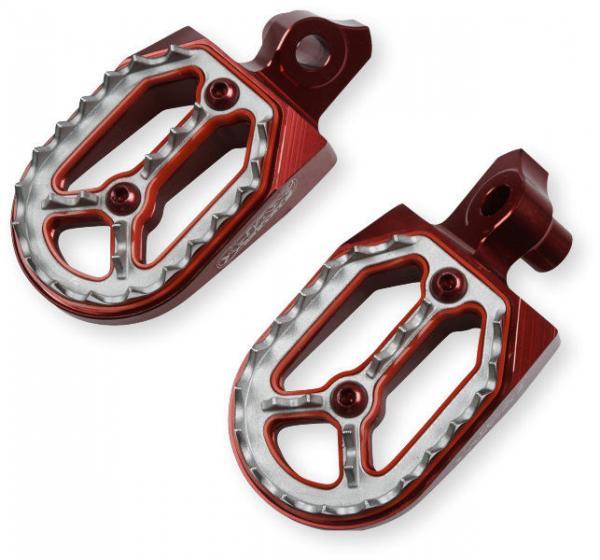 Jax Metals Pro Foot Pegs - Fotpinnar Suzuki RM-Z250 10- RM-Z450 08-10+12-21, RMX450Z 10-15