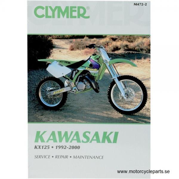 Clymer Reparationshandbok Kawasaki KX125 1992-2000