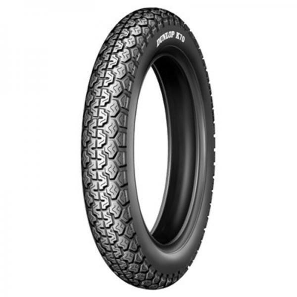 Dunlop K70 3.50-19 57P TT Fram/Bak