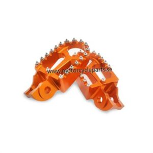 Jax Metals std Foot Pegs - Fotpinnar KTM 16/17> Orange