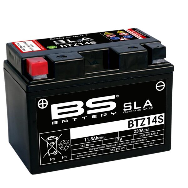 BS Batteri BTZ14S SLA