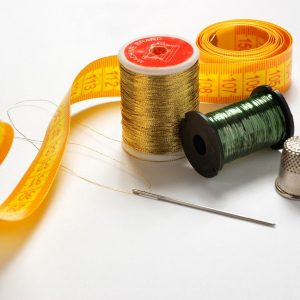 threads, needle, sewing
