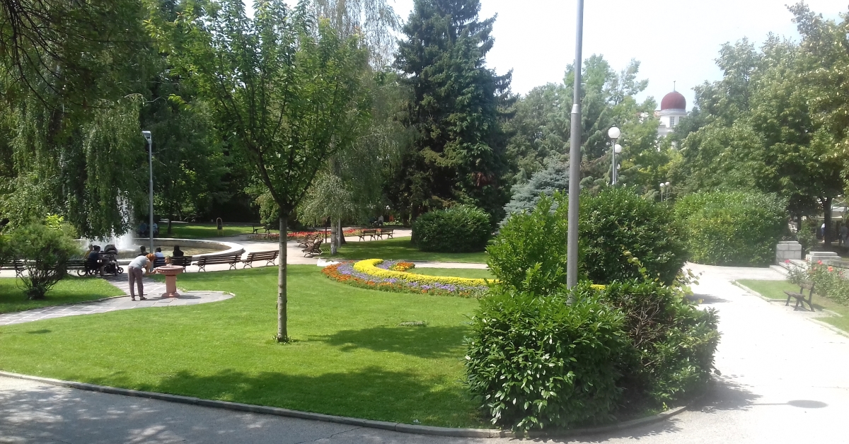 Park in Starosel, Bulgaria