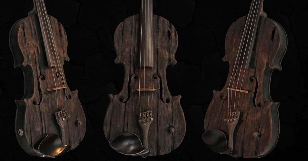Violin made in Bulgaria