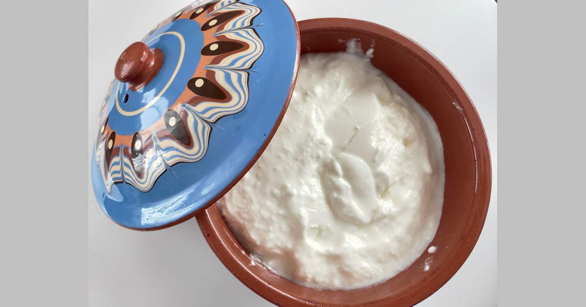 Yogurt from Bulgaria