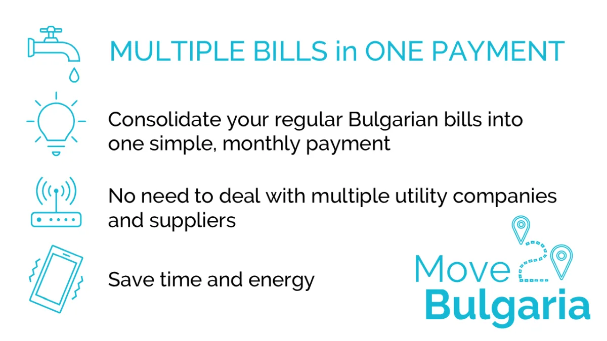 Utility bill in Bulgaria