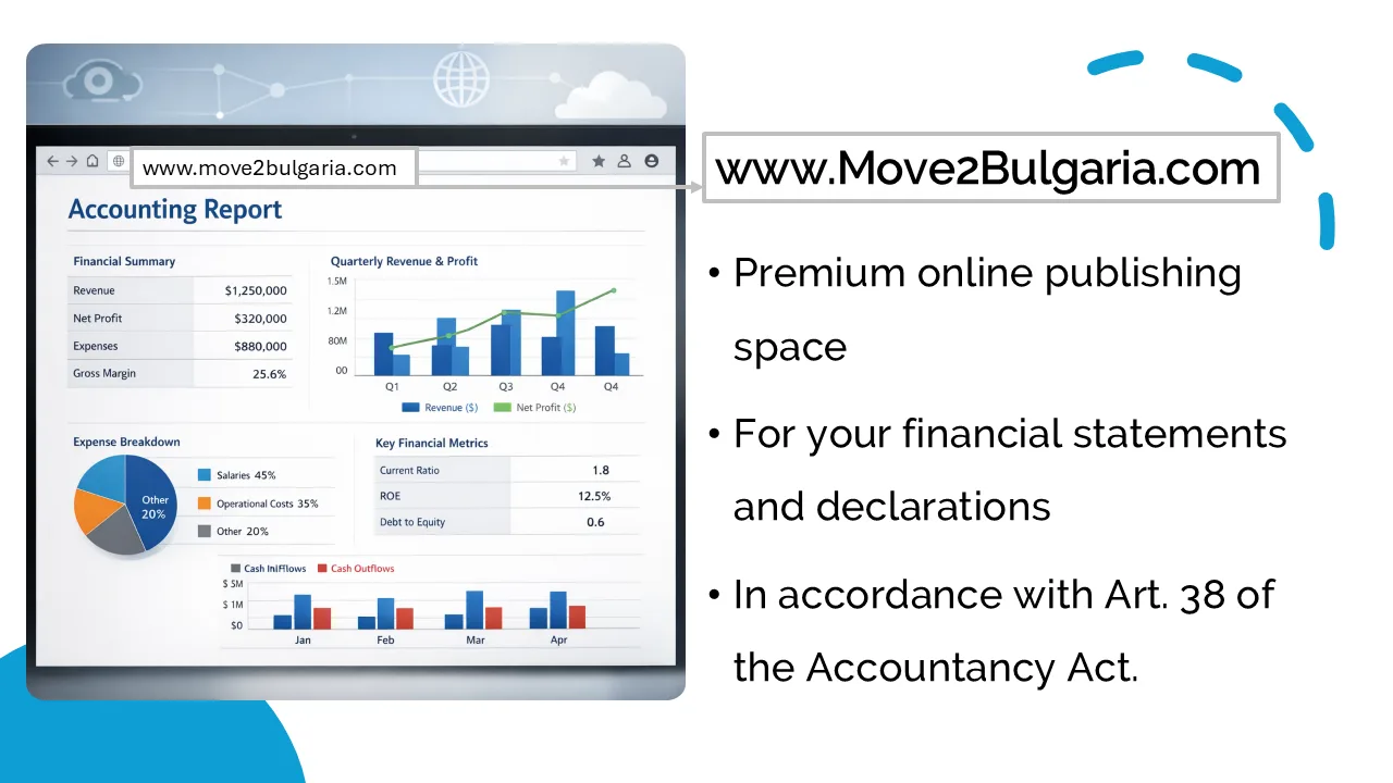 Financial statements with Move2Bulgaria