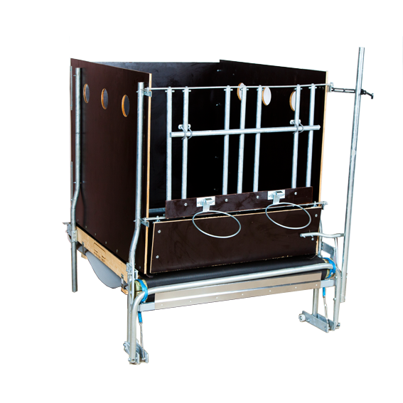 frilagd-ensambox Calf Singlebox / Kalv Singelbox